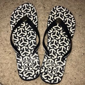 tory burch flip flops!